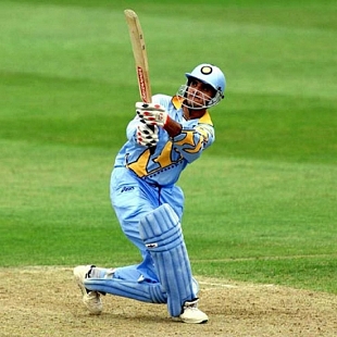 Most sixes - Sourav Ganguly(IND) - 17 sixes
