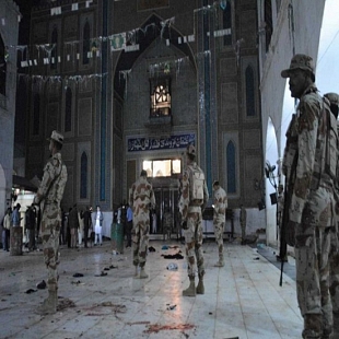 Sufi Shrine bombing in Pakistan