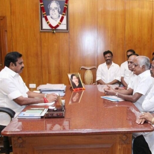Abirami Ramanathan met the TN CM Edappadi Palanisamy and discussed various issues
