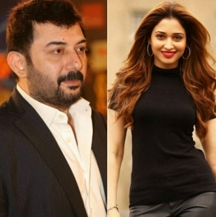 Arvind Swami and Tamannaah are reportedly in consideration for Sathuranga Vettai sequel