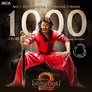 Baahubali 2, the first Indian film to enter the 1000 crore club