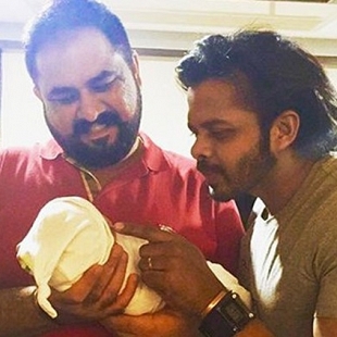 Cricketer Sreesanth is blessed with a baby boy