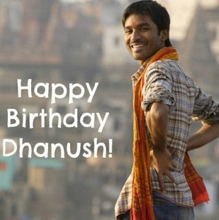 Dhanush celebrates his birthday today, the 28th July 2017