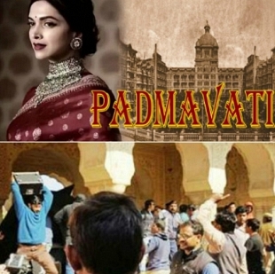 Hindi film Padmavati sets vandalized at Kolhapur