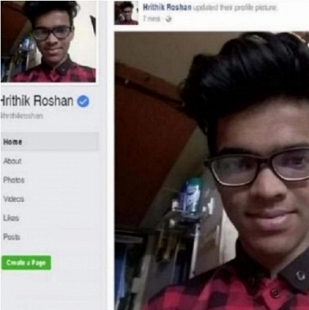 Hrithik Roshan's Facebook page hacked