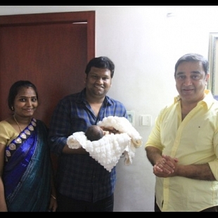Kamal Haasan names Director Rajesh M Selva's baby girl
