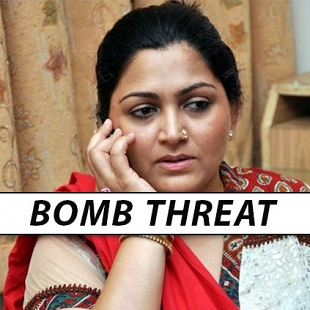 Khushbu Sundar reacts to her Pattinapakkam house bomb threat hoax