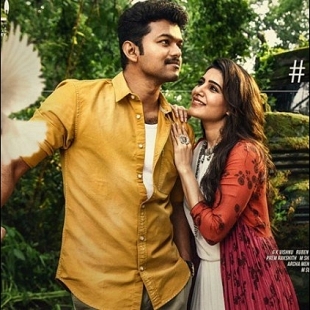 Lyric video of Neethanae song from Mersal
