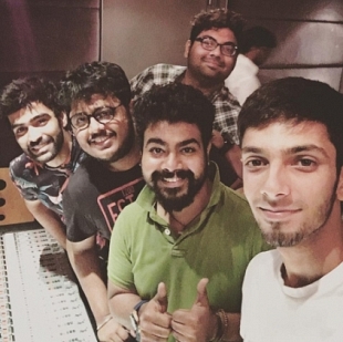 Music Director Anirudh records for Remo