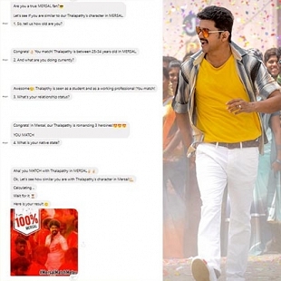 Mersal Match Meter game reveals details about Vijay's characters in the film