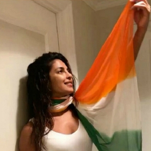 Priyanka Chopra gets trolled for wearing Indian tricolour dupatta