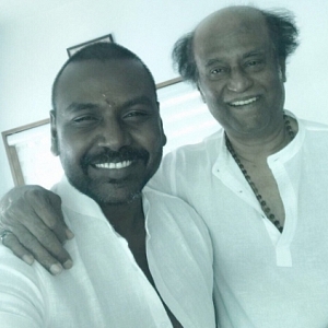 Raghava Lawrence invites Superstar Rajinikanth for the opening of his Amma temple