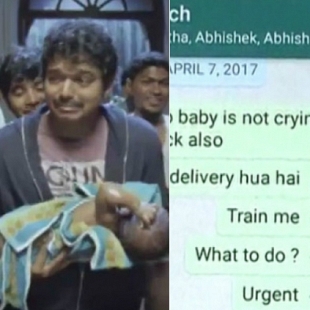 Real life incident similar to Nanban delivery scene