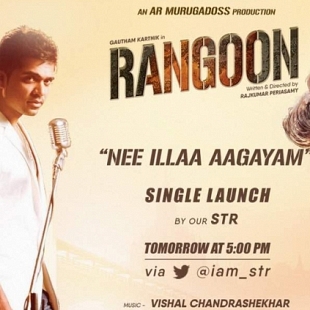 Simbu to launch the second single from Rangoon