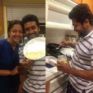 Suriya takes up the Dosa challenge on Twitter