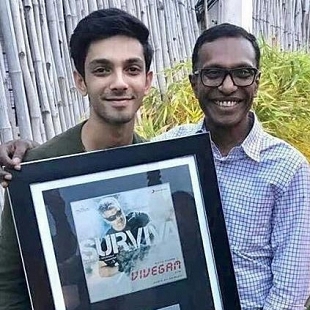Surviva single from Vivegam crosses 1 million streams in less than 10 days