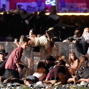Video footage of Las Vegas concert massacre