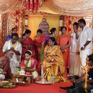 Vishal's sister Aishwarya marriage video