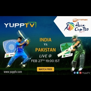 “Watch India vs Pakistan T20, Live & Exclusive on YuppTV”