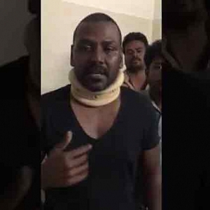Raghava Lawrence breaks down into tears after the chaos in Jallikattu protests