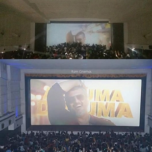 Ambience created by Fans in the Theatres