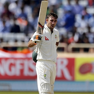Maxwell Debut Century in Test