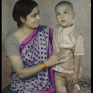 Bollywood Actor Sonu Sood With His Mom