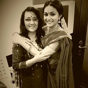 Keerthy Suresh Shared Her Pic With Her Mom