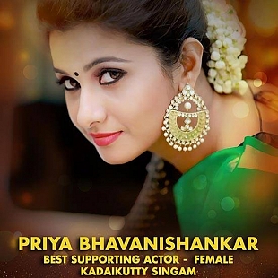 Priya Bhavani Shankar - Best Supporting Actor - Female