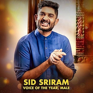 Sid Sriram - Voice of the Year - Male