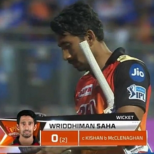 SRH - Wriddhiman Saha 
