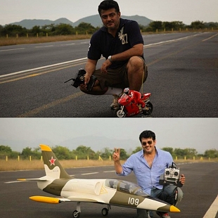 Ajith and his craze for RC Gadgets