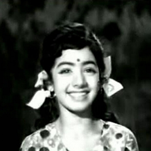 A young Sridevi