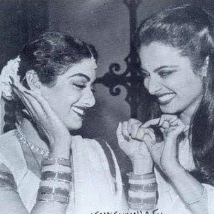 Sridevi and Rekha