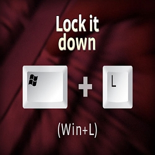 Lock your computer in a split-second!