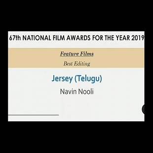 Best Editing - Navin Nooli for Jersey