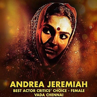 Andrea Jeremiah - Best Actor Critic's Choice - Female