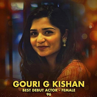 Gouri Kishan - Best Debut Actor | Female
