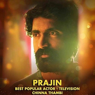 Prajin - Best Popular Actor - Television | Chinna Thambi