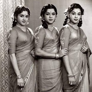 Travancore sisters-Lalitha, Padmini and Ragini